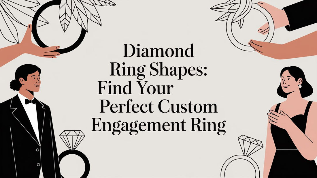 Diamond Shapes for Custom Engagement Rings Toronto - Design by Sevan